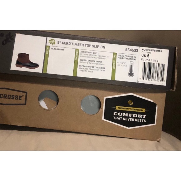 Women’s Lacrosse Aero Timber Top Boots Size 6- new no box - Picture 3 of 11